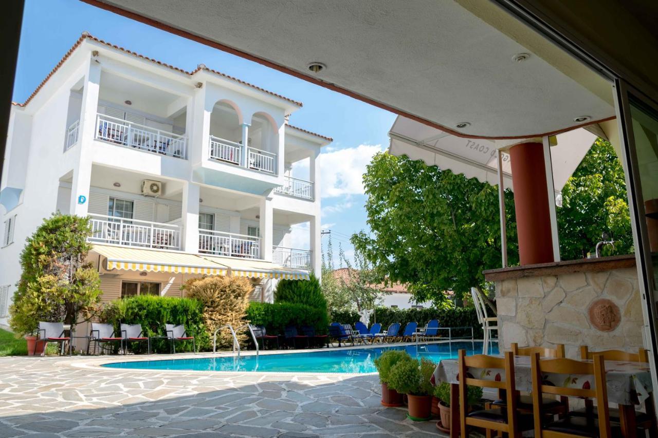 Hotel Melissa Gold Coast Psakoudia Exterior foto